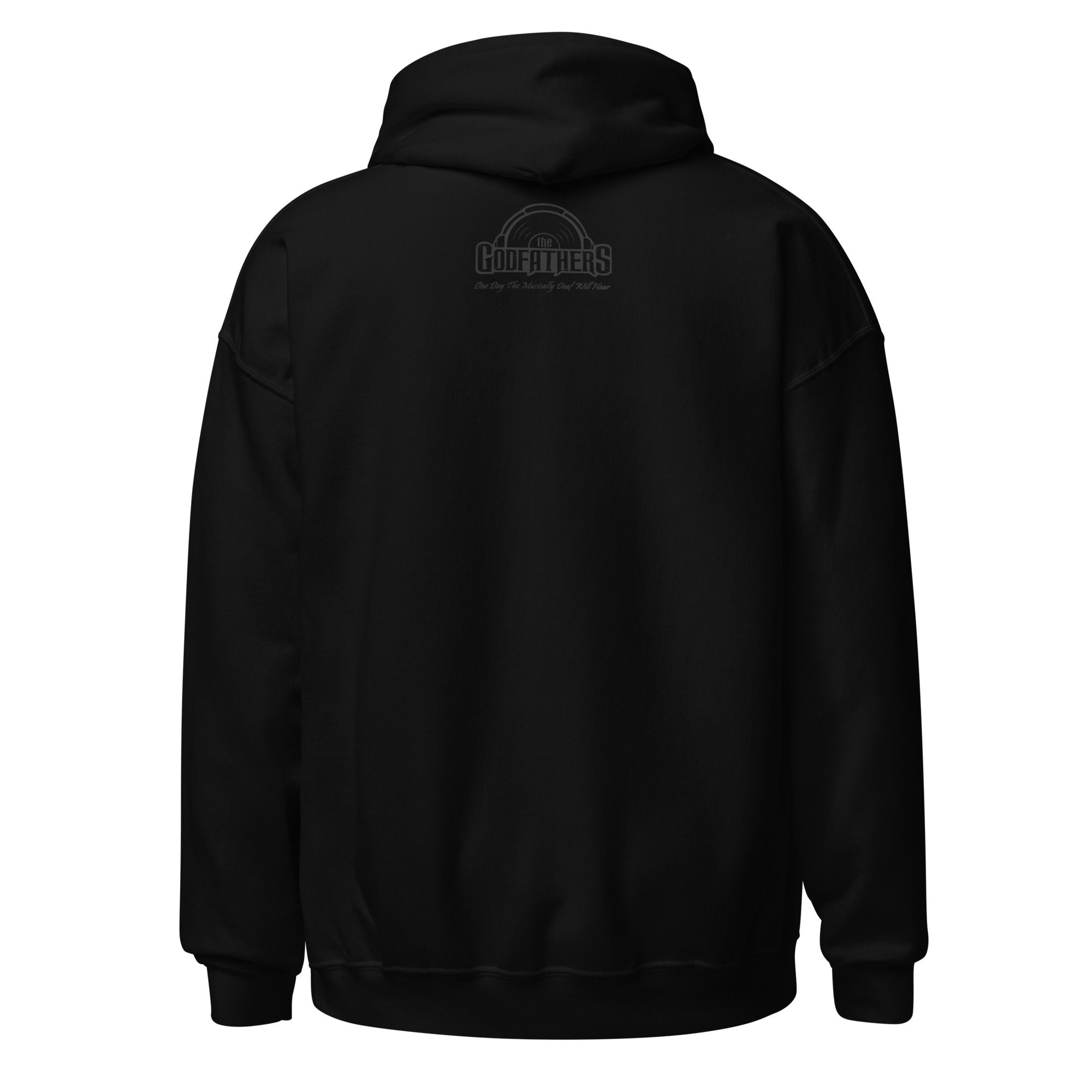 GF Nostalgear Unisex Heavy Blend Hoodie GF Nostalgear Unisex Heavy Blend Hoodie - Azania / Black / Black Logo view 2