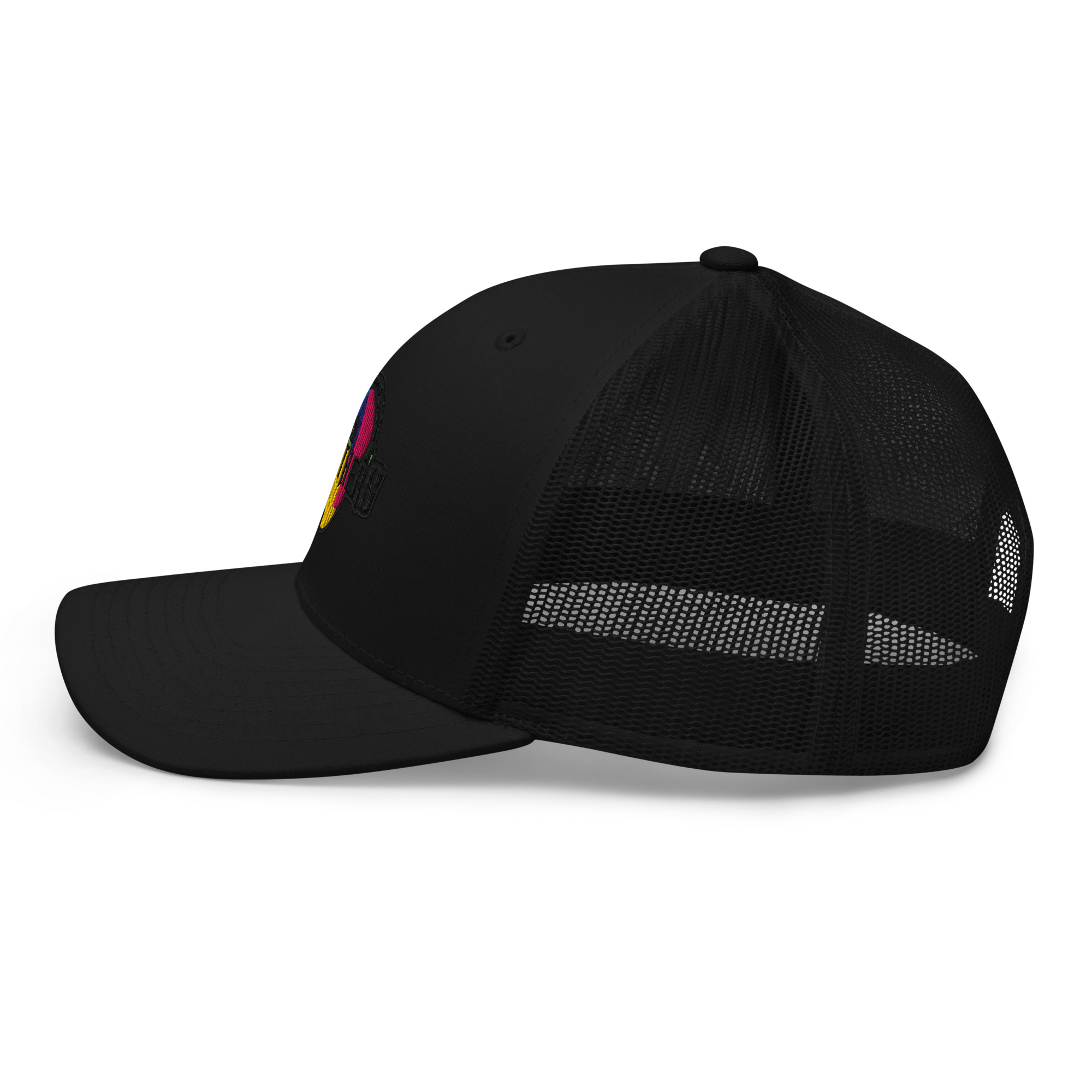 GF Nostalgear Trucker Cap GF Nostalgear Trucker Cap - Azania / Black / Black Logo view 5