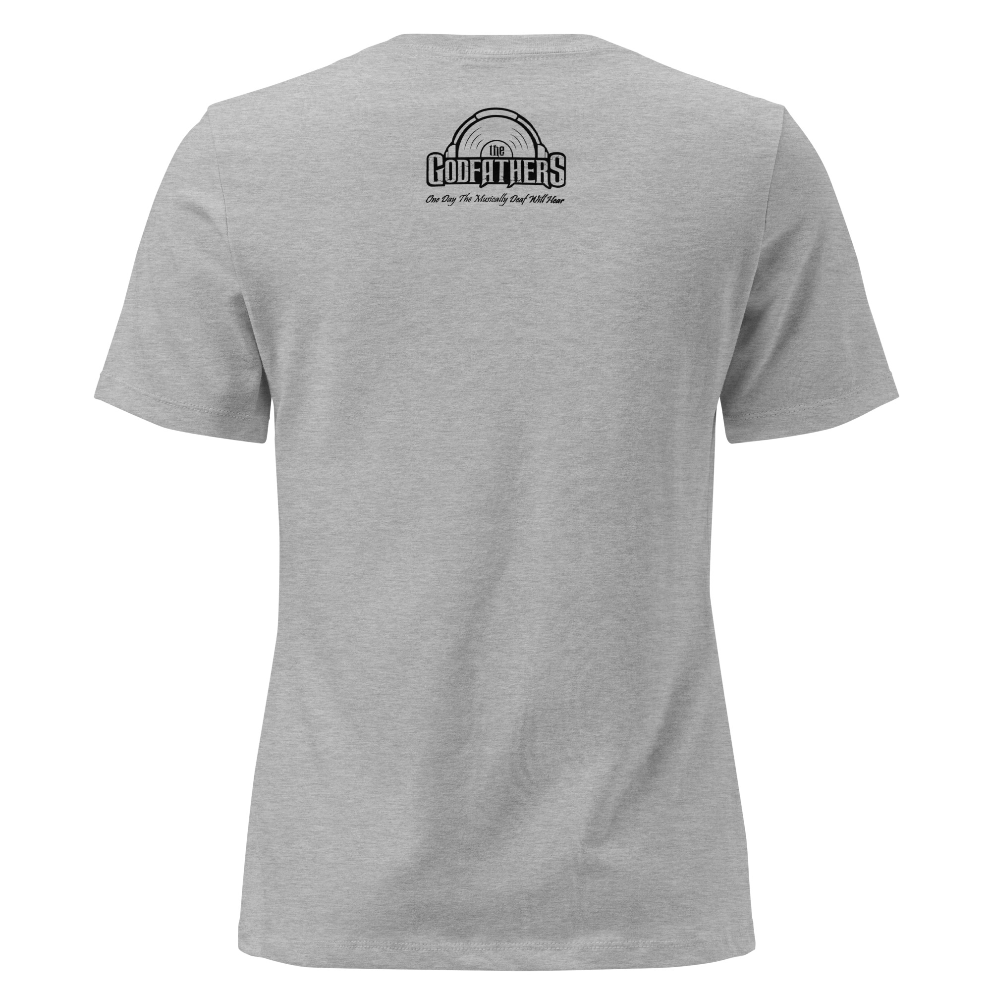 GF Nostalgear Women's Relaxed Archive Tee GF Nostalgear Women's Relaxed Archive Tee - Azania / Athletic Heather / Black Logo view 2